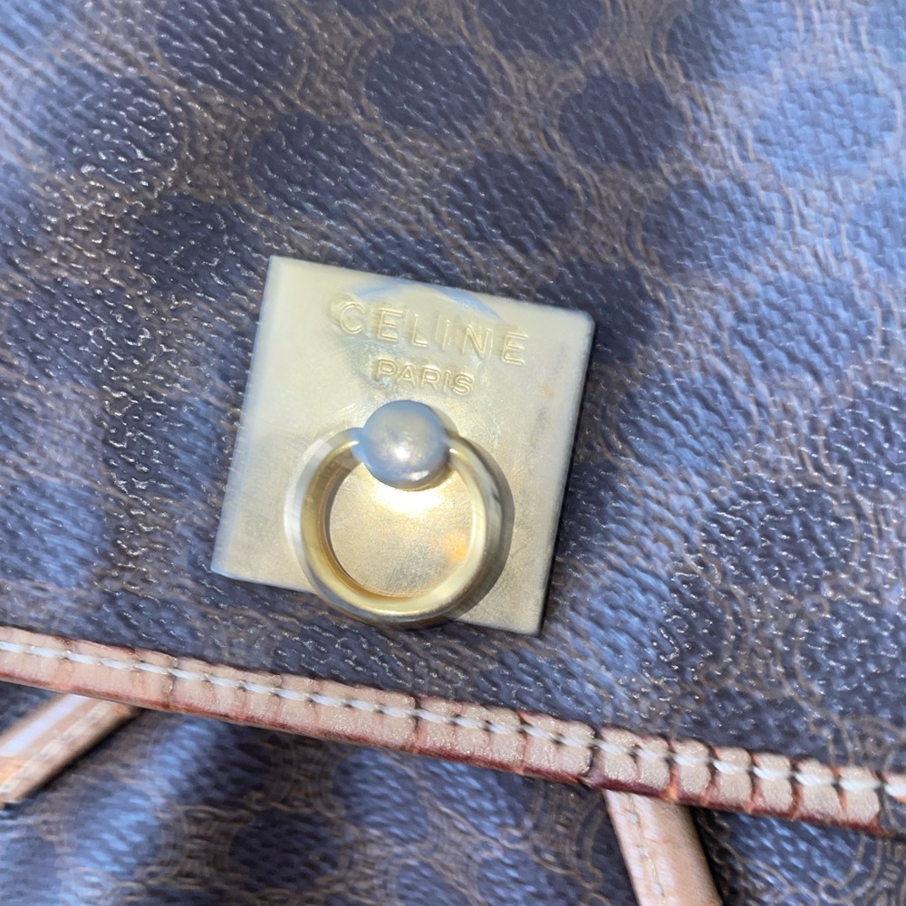 Authentic Celine Backpack -Style Brown Monogram B… - image 5